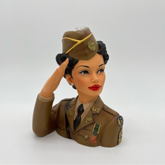 Cameo Girls Other - Cameo Girls Deluxe Lady Vase Martina 1942 Welcome Attention Military Home Decor
